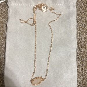 Rose gold kendra scott